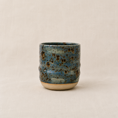 Pot à gressin céramique artisanale Granite — service de table alpin ORBEL Studio Savoie